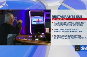 Dozens of St. Louis County restaurants sue to stop new COVID-19 restrictions