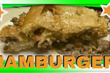 HAMBURGER Stuffed Italian Loaf