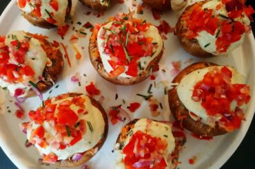 Let's Cook Raw...Together! and make raw vegan Italian Stuffed Mushrooms with Chef Brian Hetrich!