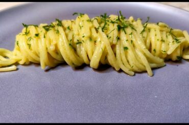 Best Aglio e Olio spaghetti from an Italian Chef .(English Recipe).