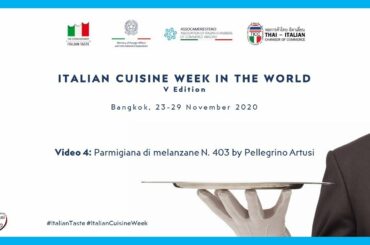 Italian Cuisine Week 2020: Eggplant Casserole N. 403 by Pellegrino Artusi