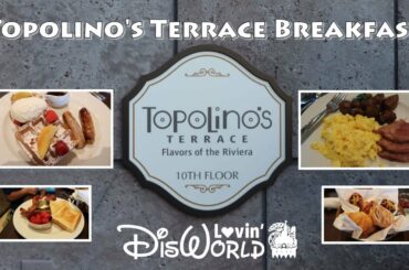 Topolino's Terrace Breakfast at Disney's Riviera Resort