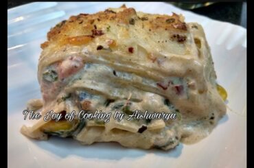 Spinach And Corn Lasagne #lasagne #shortvideo #shorts #italianfood