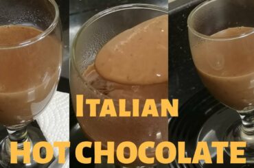 ITALIAN HOT CHOCOLATE RECIPE IN TAMIL #HOT CHOCOLATE AT HOME # EASY HOT CHOCOLATE #FOODFUNEXPLORE