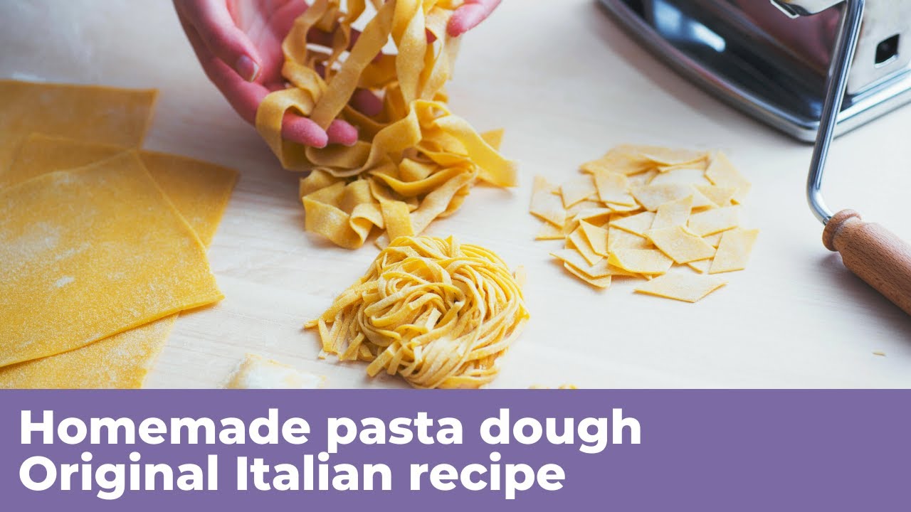HOMEMADE PASTA DOUGH – Original Italian recipe HOMEMADE PASTA DOUGH - Original Italian recipe