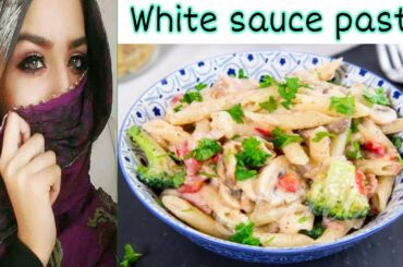 White Sauce pasta Recipe/ Chicken White Sauce pasta Recipe by Rawayti pakwaan kitchen...