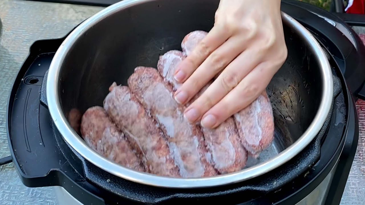 what can i do with frozen sausage
