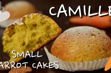 Italian small carrot cakes "Camille": VERY EASY and HEALTHY SNACK