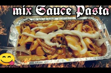 Mix sauce pasta| Italian food