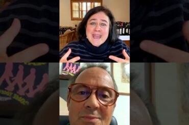 Wine Advocate reviewer Monica Larner chats with Luca Sanjust from Petrolo