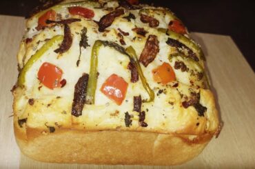 Focaccia bread without oven | Easy Italian bread | How to bake focaccia bread ~ Cook with Mini ideas