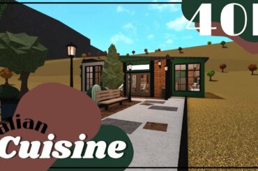 Italian Cuisine Tour | Roblox Bloxburg