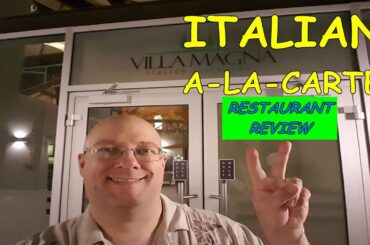 Trying the Italian A-La-Carte Restaurant of the hotel in Punta Cana - review and comments