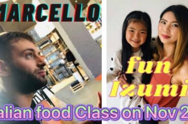 Italian food class by Marcello on 22/11/20