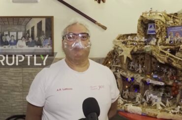 Manger feast! Naples restaurant makes nativity scene out of pizza ahead of Christmas