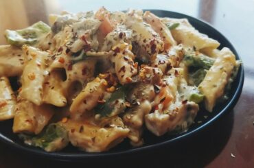 White Sauce Pasta Recipe | Creamy & Cheesy Pasta | Italian Style White Sauce Creamy Pasta