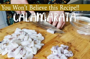 Amazing Pasta Recipe that will Surprise You!! | Easy Squid Pasta Recipe | Calamarata by Neilbee