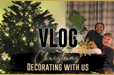 A DAY IN THE LIFE VLOG| #QUARANTINE CHRISTMAS DECOR #SHOPPING & MULLED WINE #vlog
