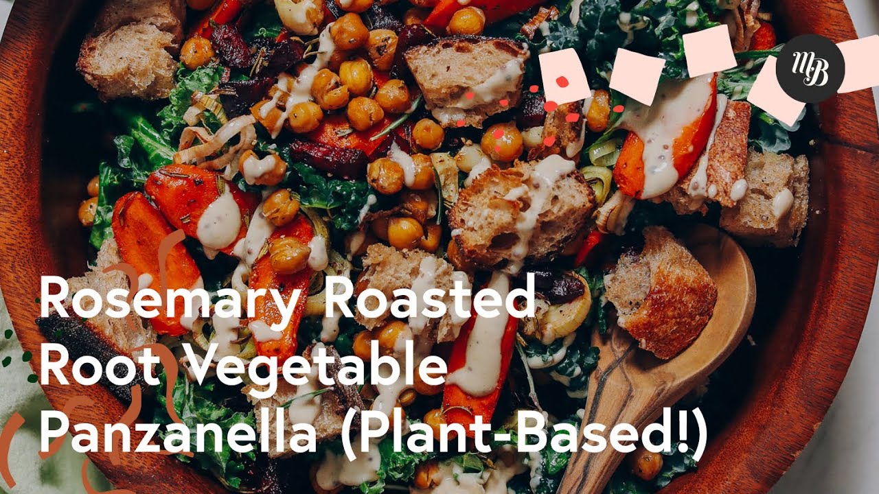 Rosemary Roasted Root Vegetable Panzanella | Minimalist Baker Recipes Rosemary Roasted Root Vegetable Panzanella | Minimalist Baker Recipes