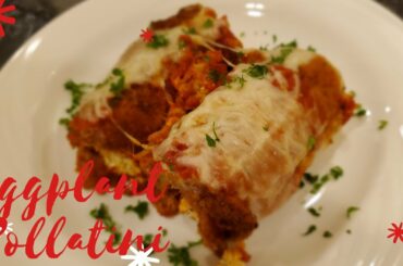 Eggplant Rollatini | A Taste Of Italian Food [PLUS: PLASTIC WRAP TRICK FOR EASY OVEN COOKING]