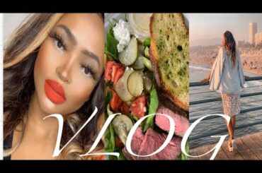 Vlog: Lunch, Santa Monica pier