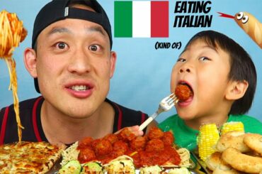 ITALIAN inspired FEAST!! ASMR/MUKBANG