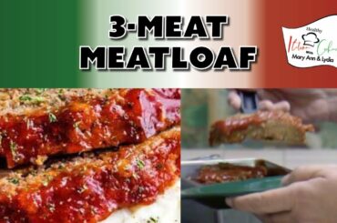 Meatloaf with Italian Sausage, Turkey and Ground Beef | Easy and Delicious comfort food