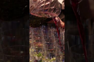 Pouring wine and glasses | Big Party | Short Video