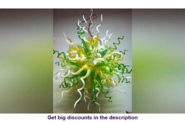 Mini Style Italian Hand Blown Art Glass Chandelier for Dining Room Decoration