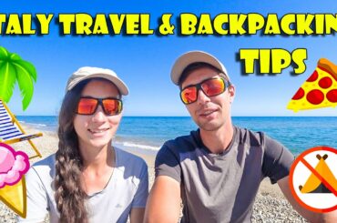 All you need to know about Travelling and Backpacking in Italy |Food, People, Camping, Hitchhiking..