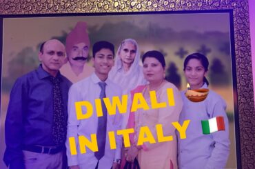 Diwali Celebration || Italy 2020 || Pavneet saini