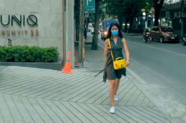 [4K] Walking Sukhumvit Asok Montri - Behind Soi Cowboy to Singha Complex