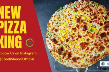 king Special Pizza & Veggie Delight | Bada Bagh | Delhi Street Food