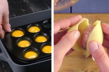 Separate Egg Whites & Egg Yolks In A Muffin Pan! | 10 Tasty Appetizers