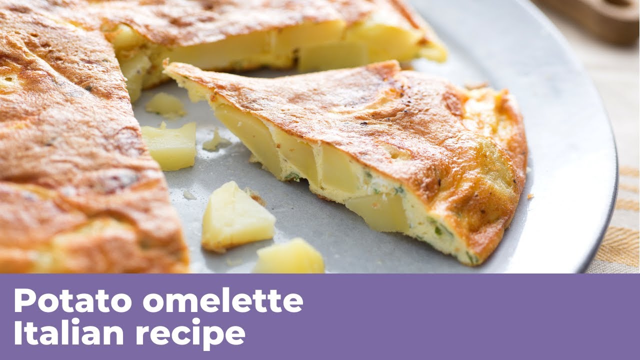 POTATO OMELETTE – Italian recipe POTATO OMELETTE - Italian recipe
