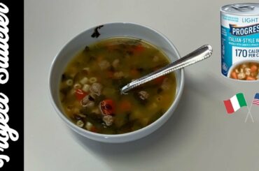 Product Review: Progresso Italian Wedding Soup (Best Soup for Italian Food)
