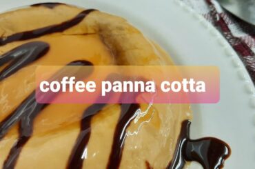 Panna cotta | Italian coffee panna cotta | Italian dessert recipe | Italian panna cotta