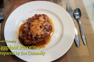 Eggplant Pecorino - Adapted from a wonderful Cook's Country recipe.