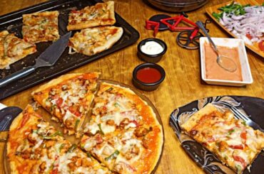 Pizza Recipe |Chicken Tikka Pizza |Food Furious| Yummy Pizza At Home