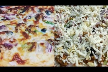 Quick and Easy Homemade Pizza Recipe | Italian Pizza Recipe |special Chicken Fajita Thin Crust Pizza