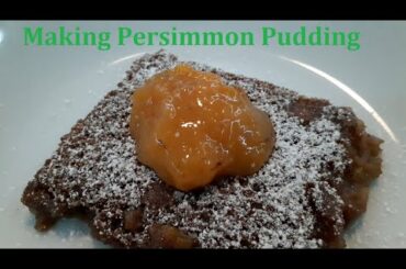 Off Grid in ITALY | Quick, Easy and Delicious Persimmon Pudding Recipe