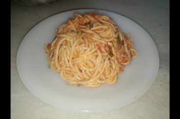 Chicken & Vegetable Spaghetti #Spaghetti #Chicken #Vegetable #ItalianFood #Homemade #DeliciousFood