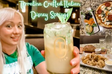 Disney Springs Terralina Crafted Italian Dining Experience & Disney Springs Holiday Decor!