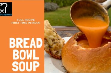 Bread Bowl Soup | Bread Bowl Recipe | Healthy Soup | Italian Bread Bowl Soup Recipe