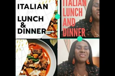 Some #italian #lunch #dinner and their #English #names