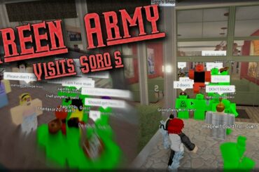 Green Army visits Soro's Italian Restaurant