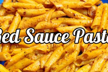 Italian Red sauce pasta recipe |how to make classic  Red sauce pasta recipe | Cheesy red sauce pasta