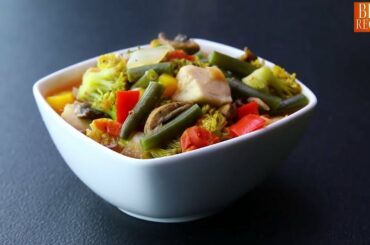 Italian Chicken Vegetable Soup Healthy Recipe For Weight Loss