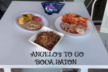 GREAT ITALIAN w an accent on HEALTHY!!-ANGELO'S TO-GO- BOCA RATON