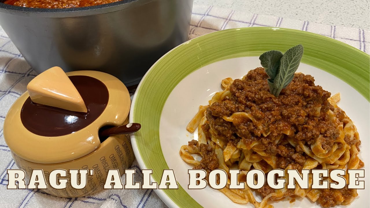 HOW TO MAKE THE BEST RAGU' ALLA BOLOGNESE RECIPE (Italian Meat Sauce)- Alice Contesini HOW TO MAKE THE BEST RAGU' ALLA BOLOGNESE RECIPE (Italian Meat Sauce)- Alice Contesini